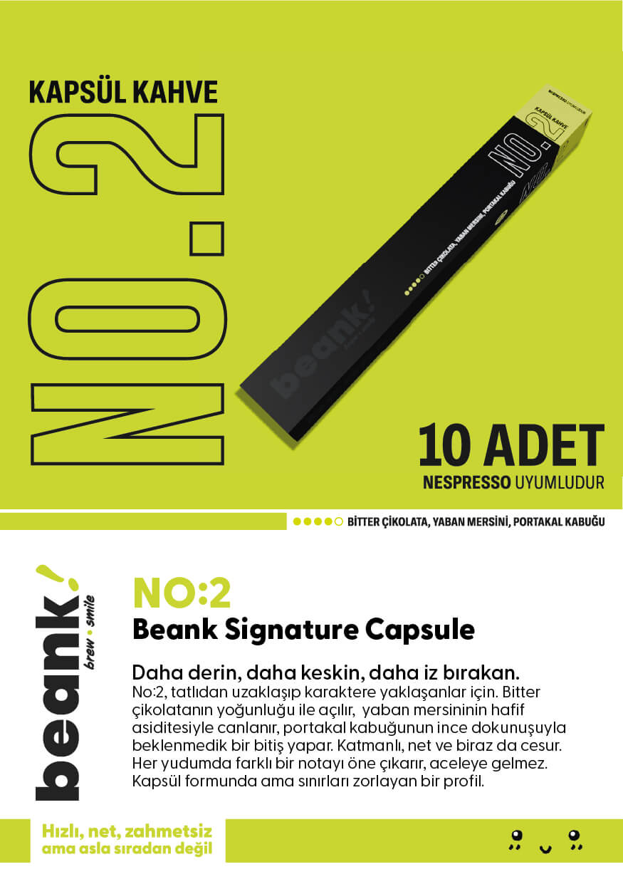 NO:2 Kapsül Kahve